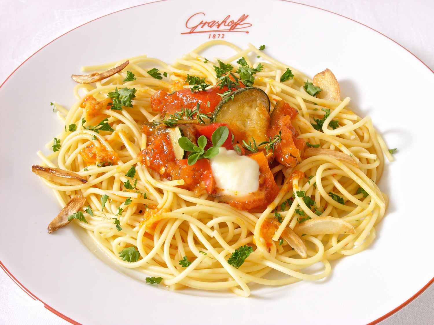 Spaghetti mit Italienischem Gemüse