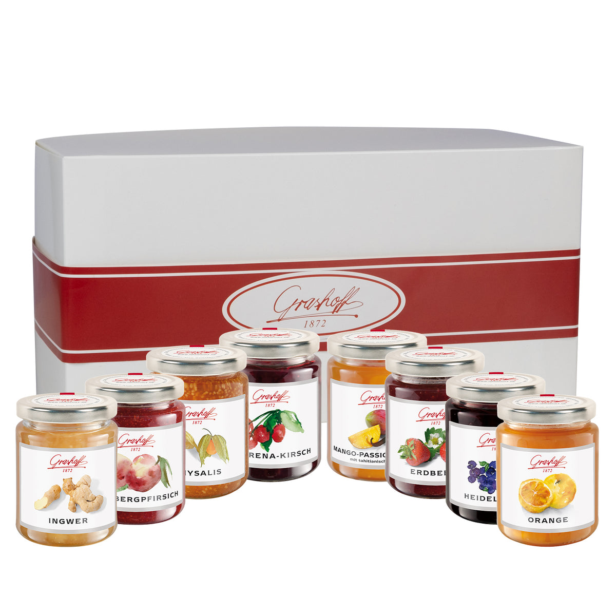 Konfitüren-Geschenkset – 8 Sorten