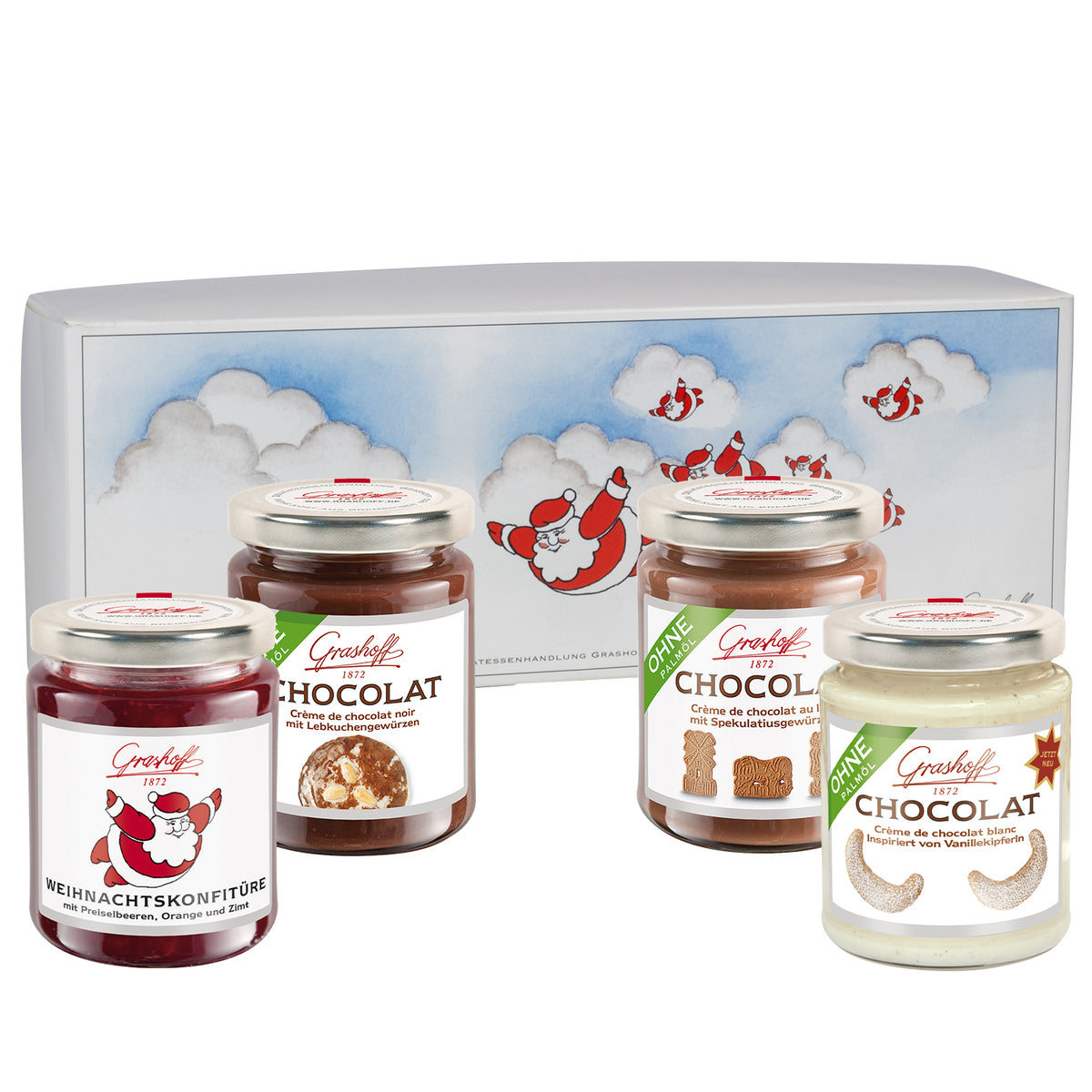 Weihnachts-Geschenkset – Chocolat & Konfitüre