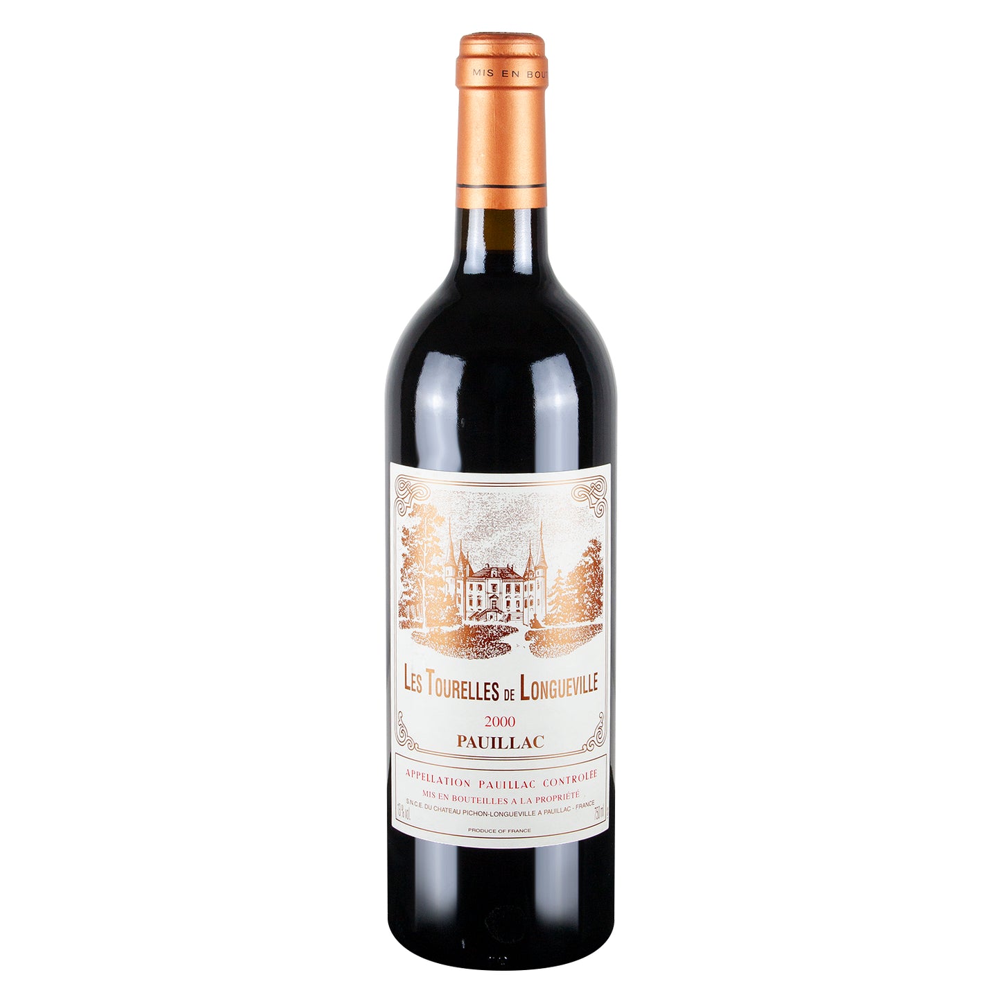 Flasche Les Tourelles De Longueville 2000 Pauillac