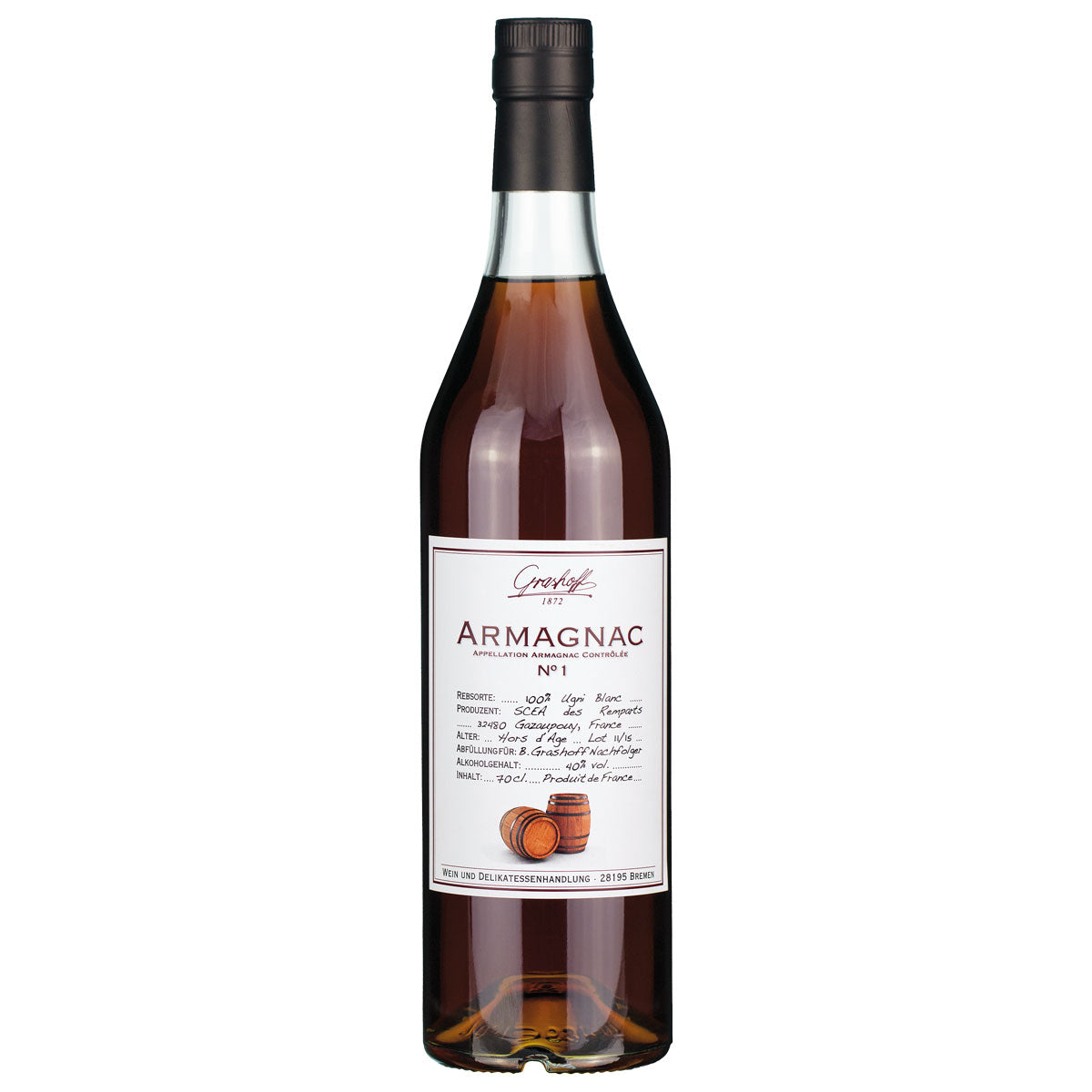 Grashoff Armagnac No. 1. 700ml