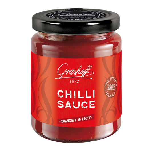 Grashoffs Chilisauce im Glas