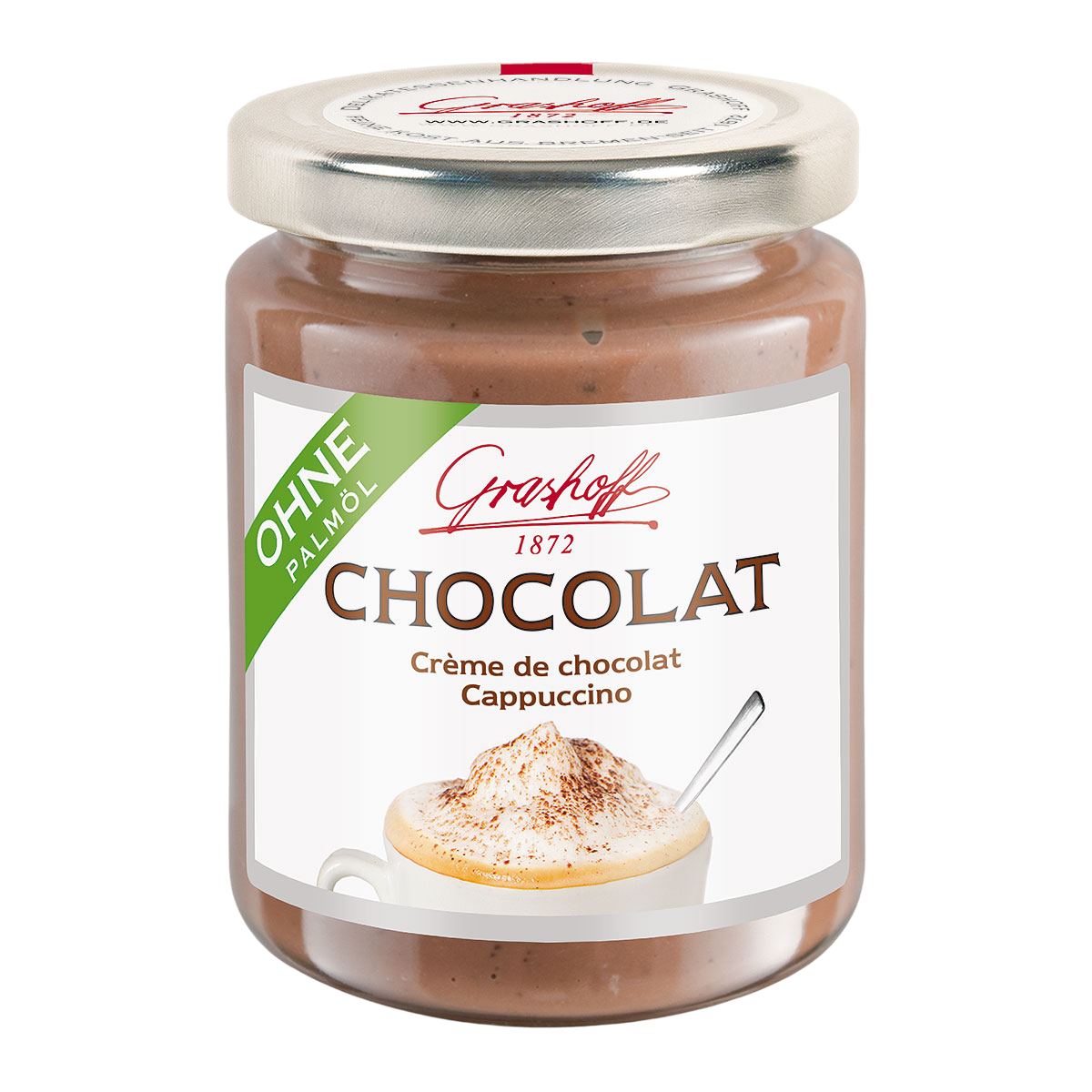 Chocolat Cappuccino Glas