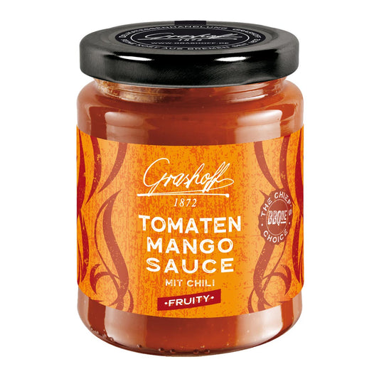 Tomaten Mango Sauce im Glas