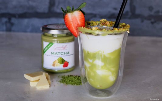 Iced Chocolate Matcha Latte