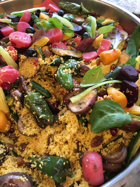 Gemüse mit Couscous
