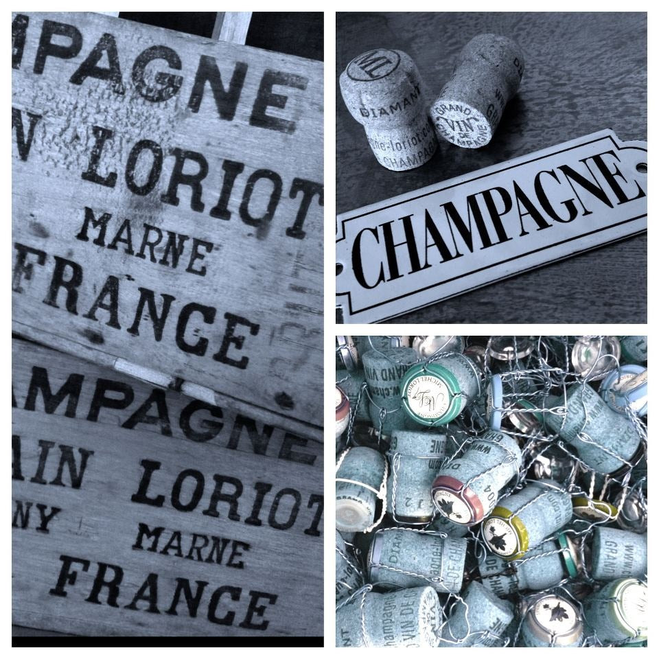 Foto von Champagner Loriot Kolllage