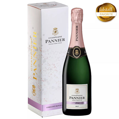 Rosé Brut Champagner mit Etui