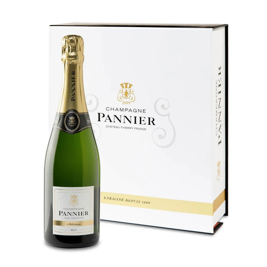 Brut Sélection Champagner Geschenkbox mit 2 Gläsern