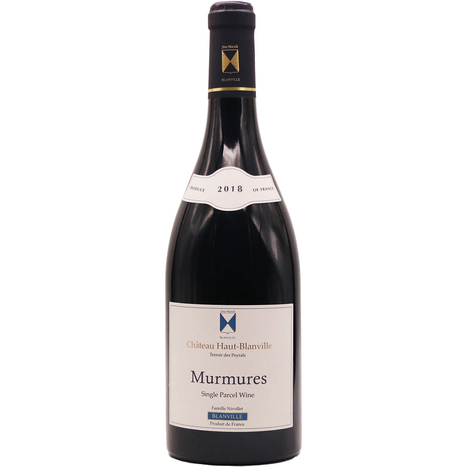 Flasche Rotwein Murmures