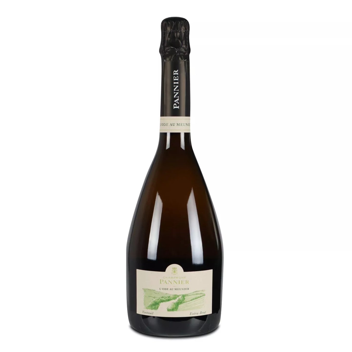 Flasche Champagner aus der Lage Venteuil