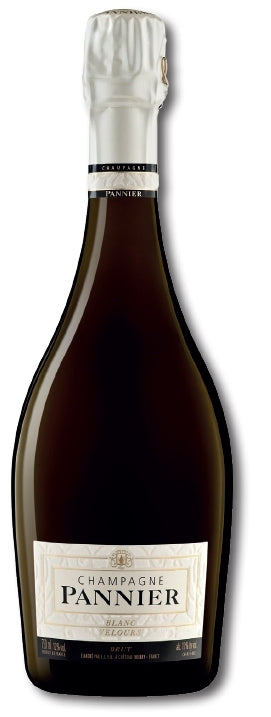 Flasche Champagner Blanc Velours