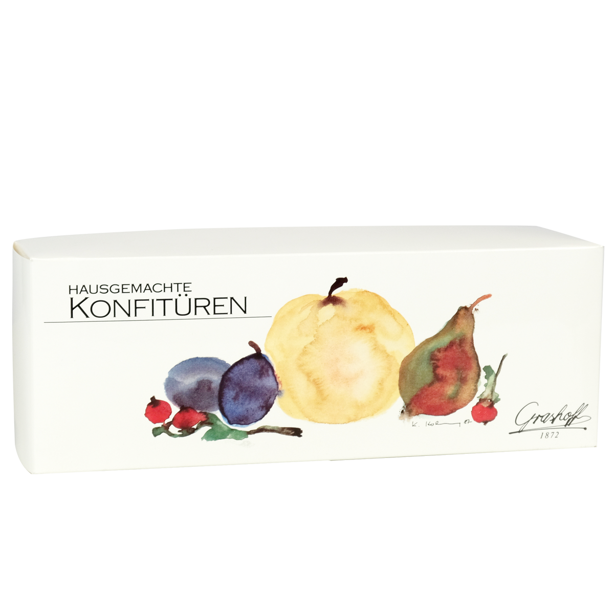 Präsentbox 4er Hausgemachte Konfitüren