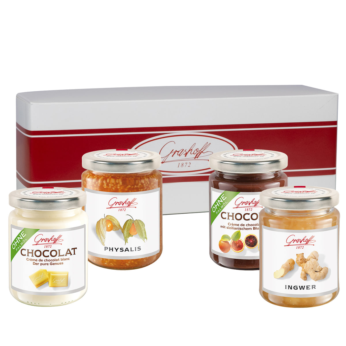 Frühstücks-Geschenkset – Chocolat & Konfitüre
