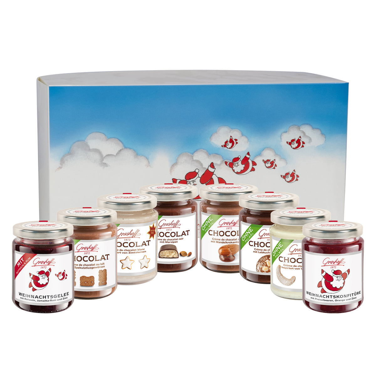 Weihnachts-Geschenkset – 8 winterliche Spezialitäten