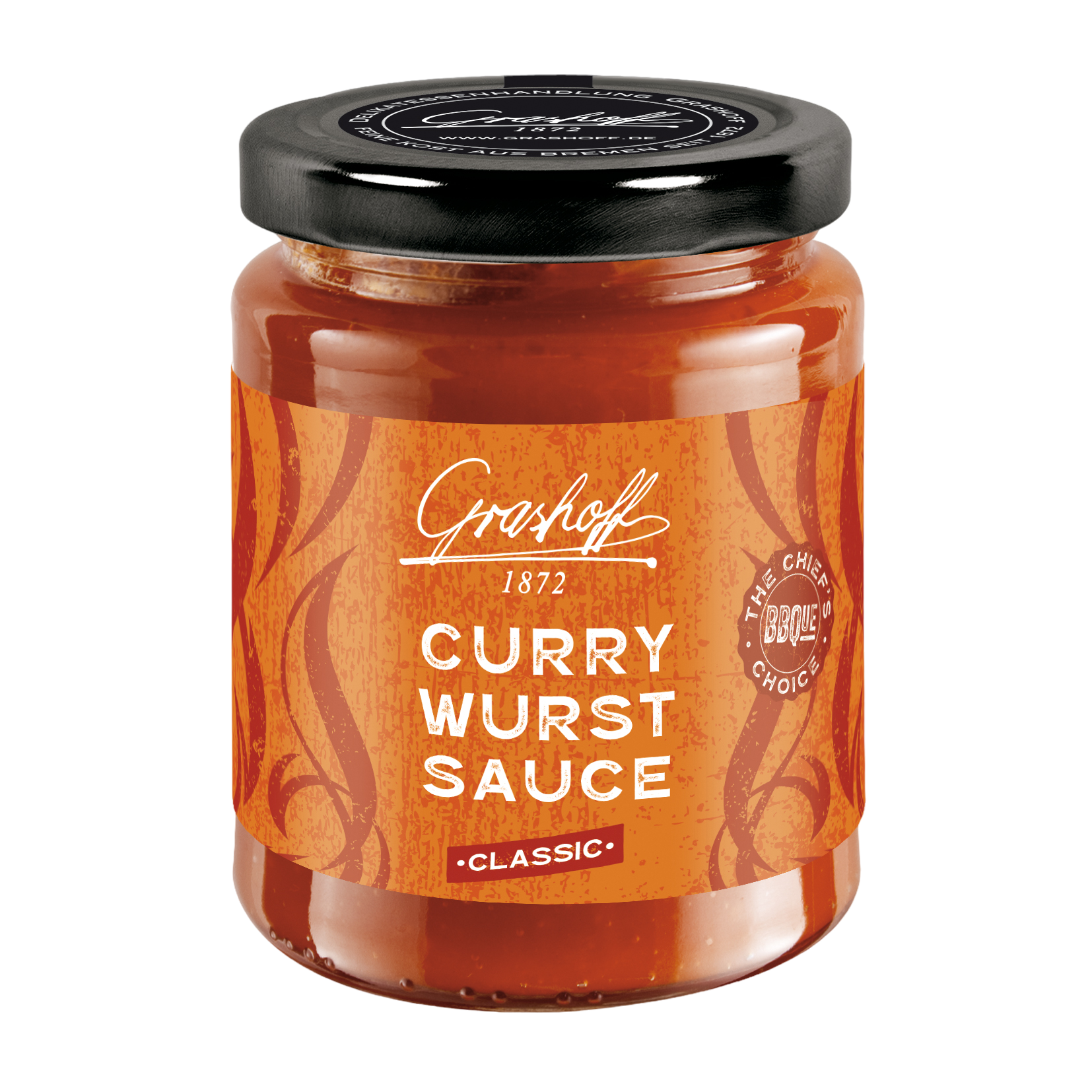 Curry-Wurst Sauce im Glas