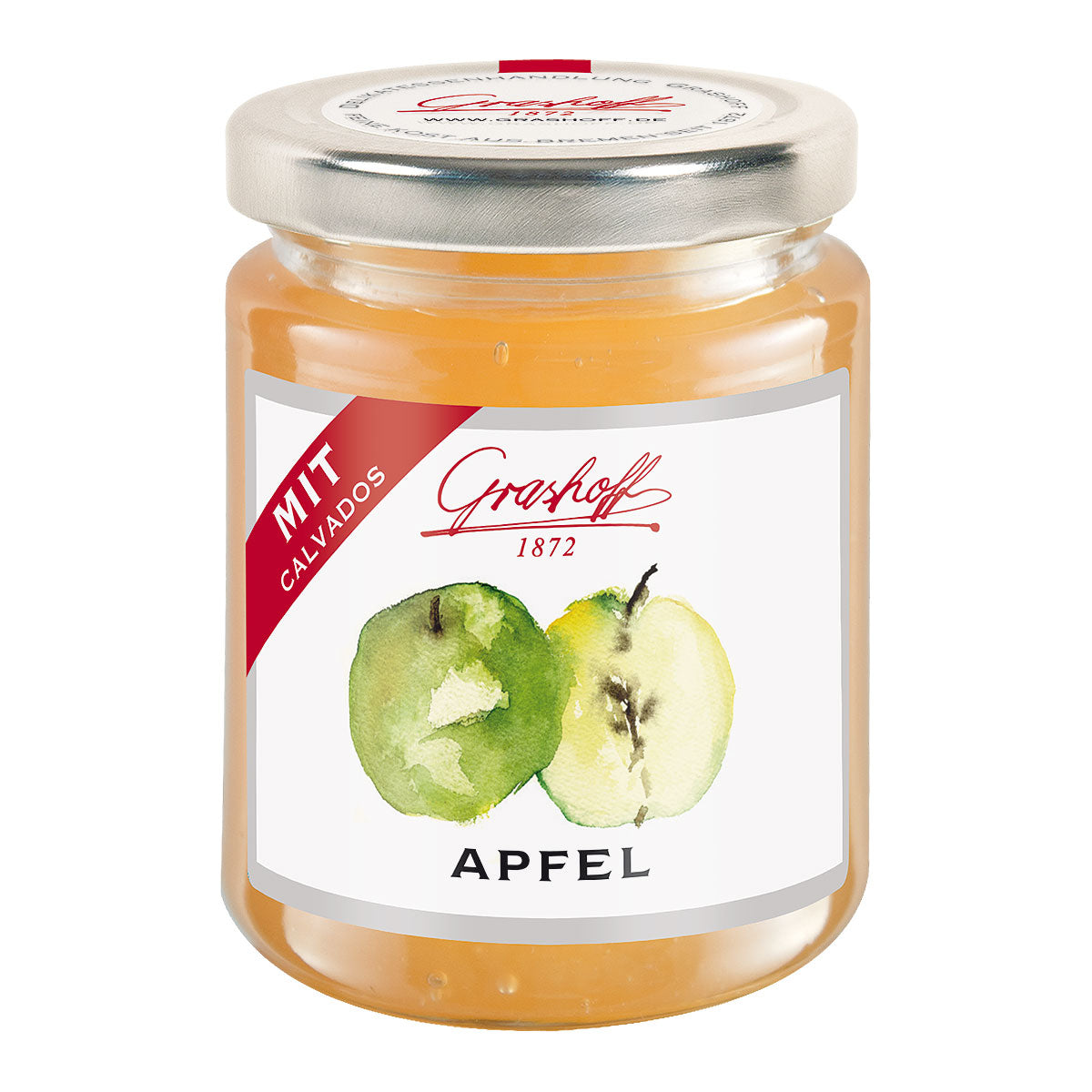 Apfelkonfitüre mit Calvados