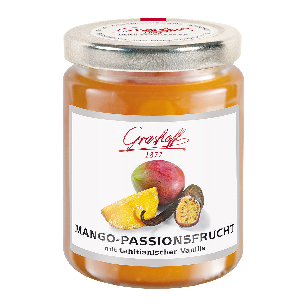 Grashoffs Mango-Passionsfrucht mit Tahitianischer Vanille im Glas