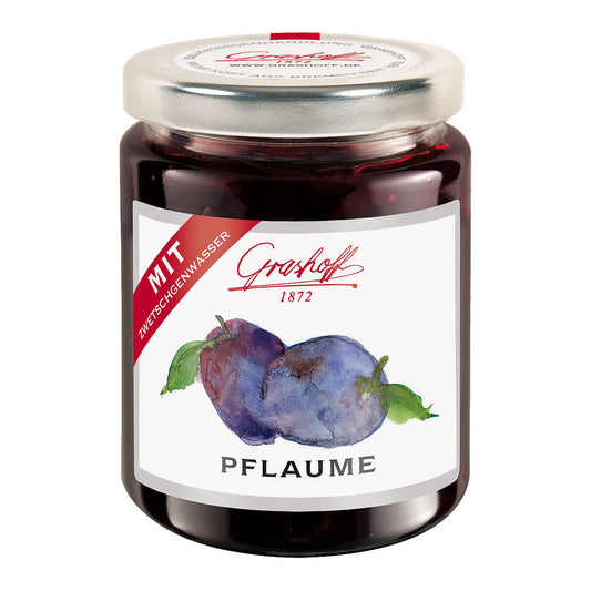Plum jam with plum brandy